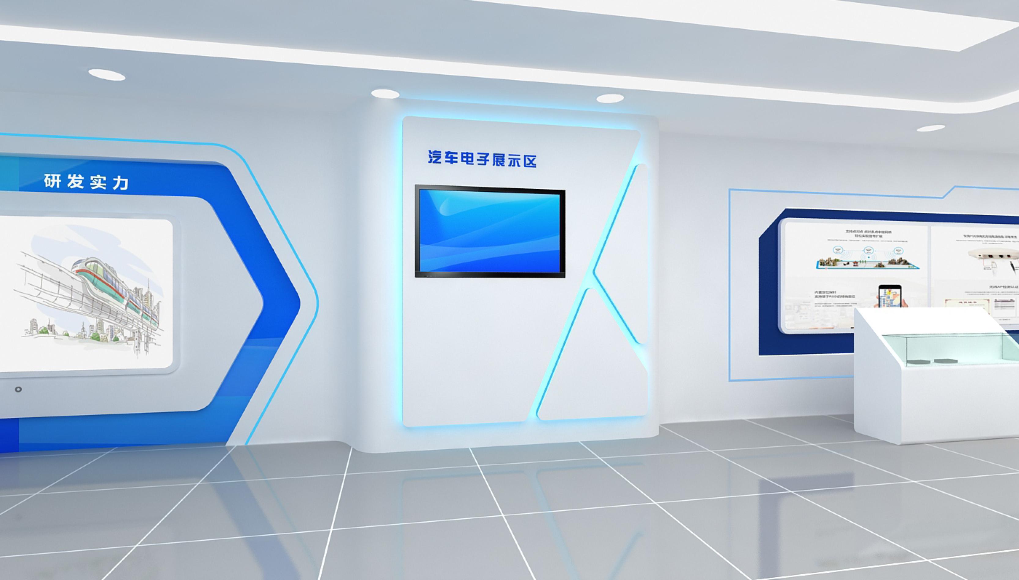 企业展厅布局设计如何有层次感