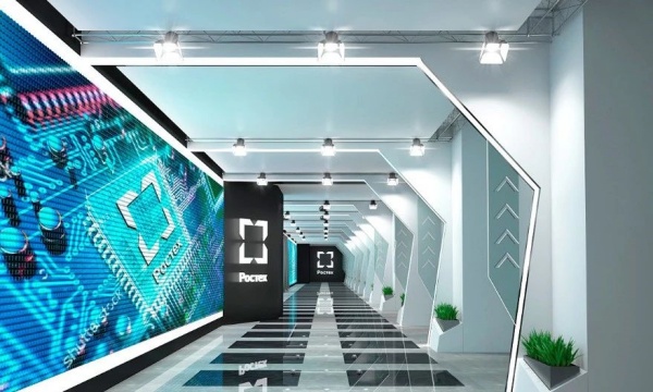 展厅科技展馆通道的设计