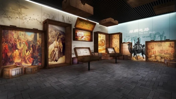两个展厅空间叙事技巧