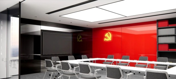 企业党建厅设计