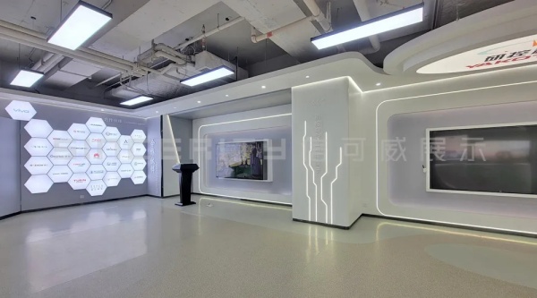 研控自动化科技展厅设计｜一个会说话的展厅能给营销带来事半功倍