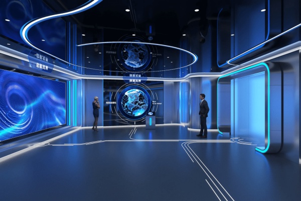 移动互联网科技公司展厅设计