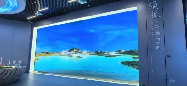 这个电力企业展厅大手笔大气魄！