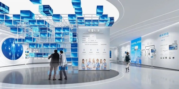 医疗类企业展厅设计