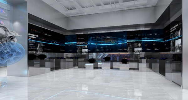 中车电驱企业展厅设计