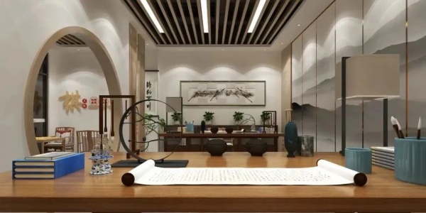 中国风+党建文化展厅设计