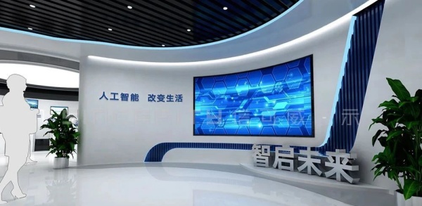 北科瑞声AL人工智能展厅设计| 这家以人工智能为核的企业展厅，竟藏着这些“黑科技”玩法！