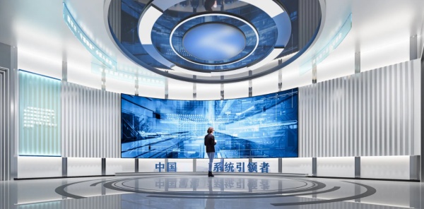 工装设计之企业展厅
