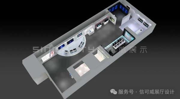 HKC惠科股份展厅设计，560平企业展厅新宠：液晶显示器如何打造惊艳展示？