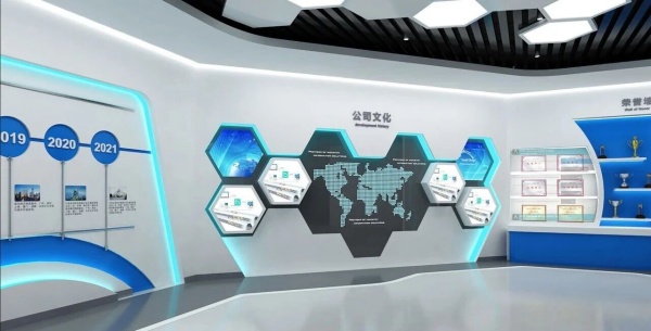 山西交通控股集团展厅从设计到落地，打造企业标杆展厅！
