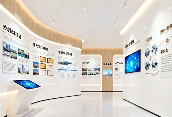 生物制药企业展厅设计打造专业与科技兼具的品牌窗口