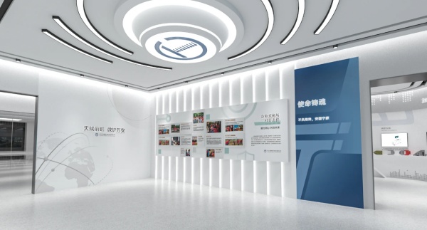氛围感爆棚科技文化墙设计，让企业空间更具科技感