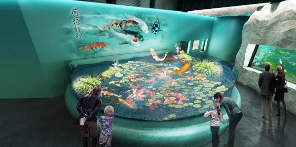 科技主题展厅设计效果图