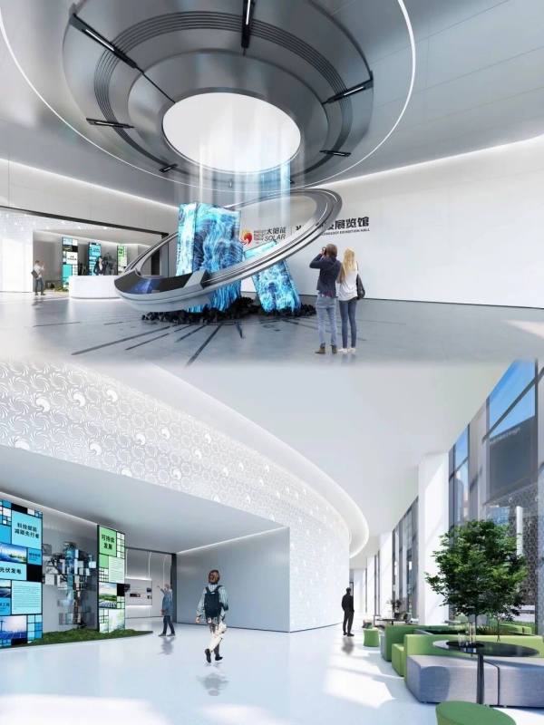 绿色新能源科技展厅案例分享