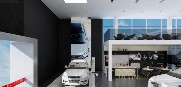 比亚迪4S展厅设计国潮风+精致享受比亚迪超级4S展厅体验堪比豪华品牌！