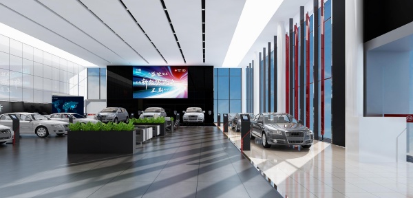 比亚迪4S展厅设计国潮风+精致享受比亚迪超级4S展厅体验堪比豪华品牌！