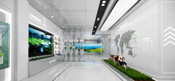 农业科技展厅在科技感与自然意间穿梭的 “农科之旅”