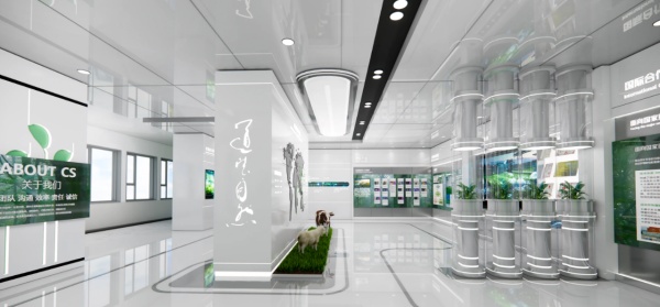 农业科技展厅在科技感与自然意间穿梭的 “农科之旅”