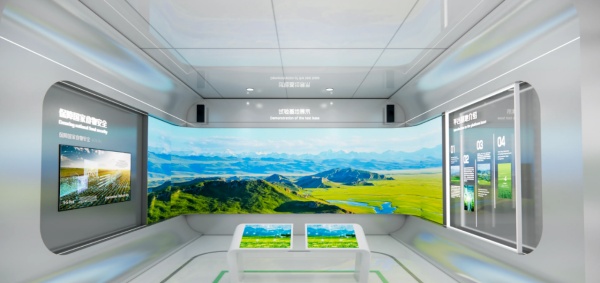 农业科技展厅在科技感与自然意间穿梭的 “农科之旅”