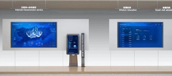 800平科技展厅装修设计案例