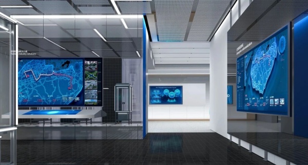 800平科技展厅装修设计案例