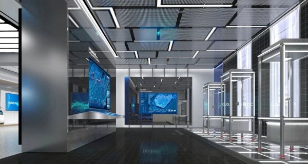800平科技展厅装修设计案例