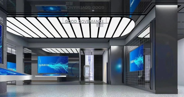 800平科技展厅装修设计案例