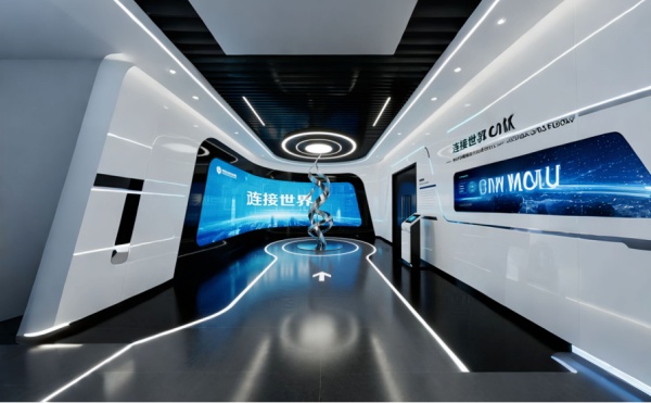 大型互联网公司文化展厅如何用设计讲述明天故事？