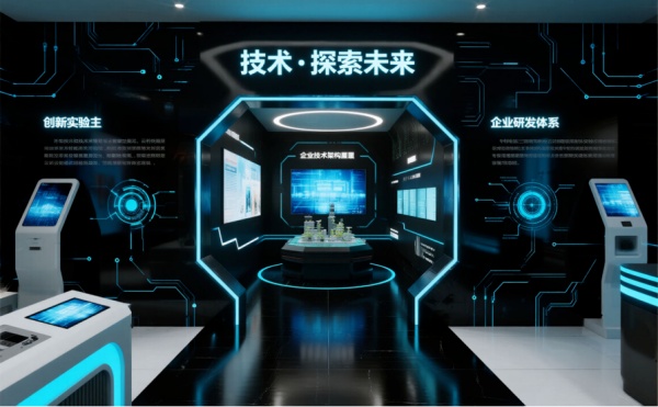 大型互联网公司文化展厅如何用设计讲述明天故事？