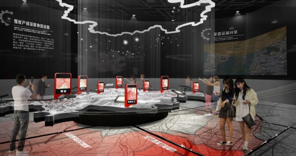 能源公司企业展厅设计