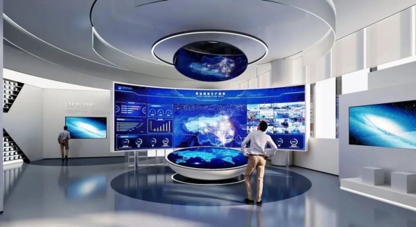 展厅设计以空间为笔，绘就沉浸式体验