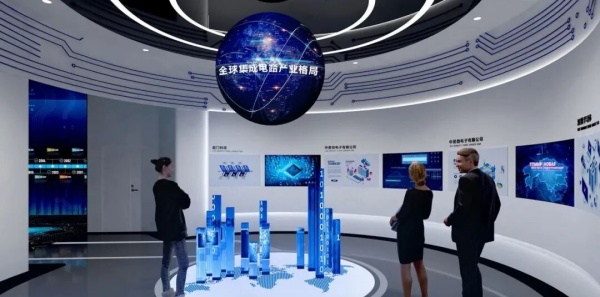 展厅设计以空间为笔，绘就沉浸式体验