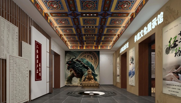 中医药展厅二层设计