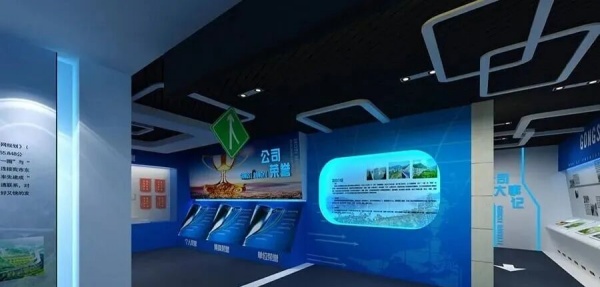 公司展厅设计公司：高科技沉浸式深圳企业展厅设计公司