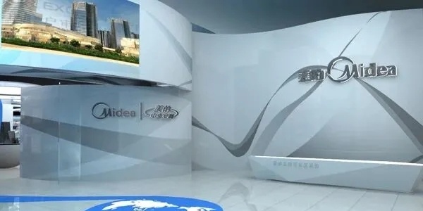 800平美的集团展厅设计突破传统，打造沉浸式产品展厅