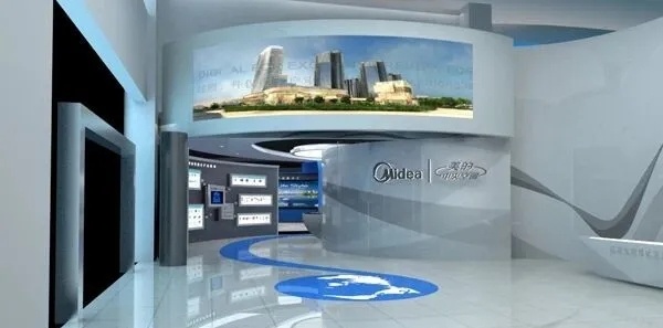 800平美的集团展厅设计突破传统，打造沉浸式产品展厅