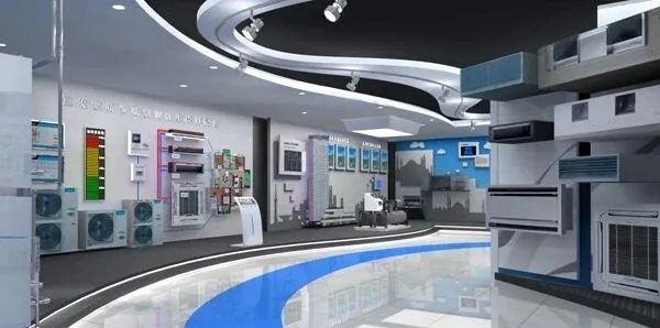 800平美的集团展厅设计突破传统，打造沉浸式产品展厅