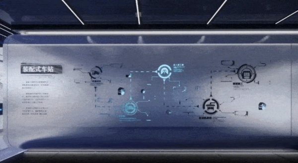 北京城建智控企业智慧展厅设计