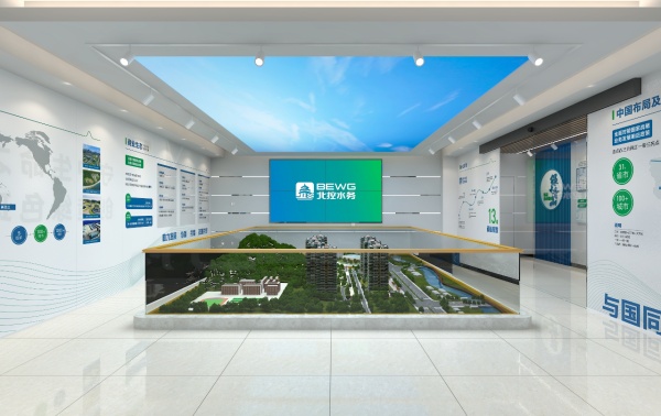 走进北控水务展厅，探寻 “水” 与 “绿” 的共生密码