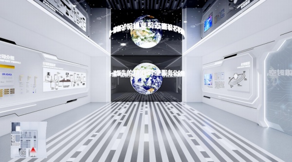 国家电网北斗及地信大楼展厅设计