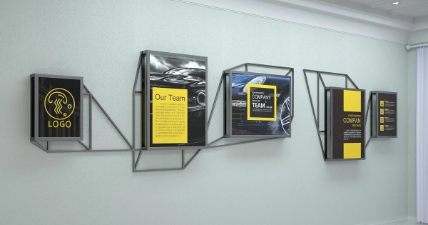 摆脱千人一面的走廊文化墙设计