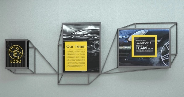 摆脱千人一面的走廊文化墙设计