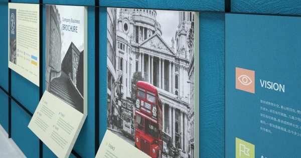 摆脱千人一面的走廊文化墙设计