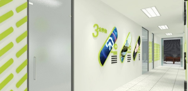 摆脱千人一面的走廊文化墙设计