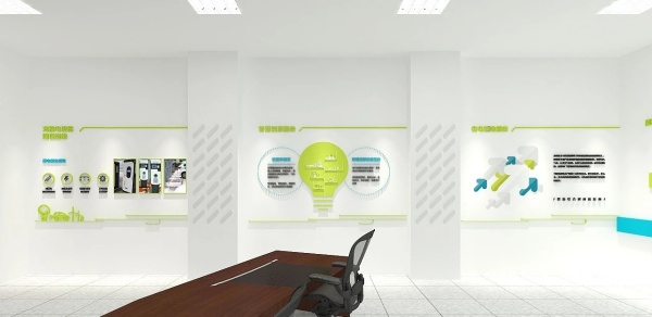 摆脱千人一面的走廊文化墙设计