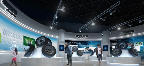 轮胎工业展厅设计