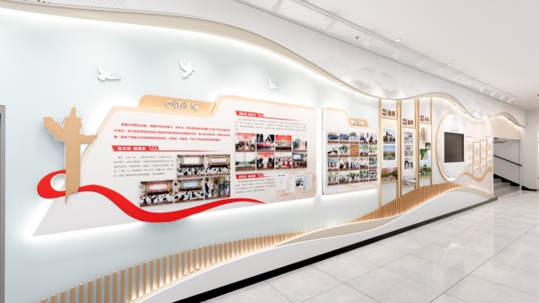 中文化展厅雅韵流芳——以精工笔法，书写一所名校的精神志