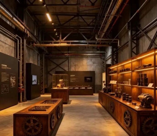 工厂展厅设计打造企业新名片，赢得万亿商机