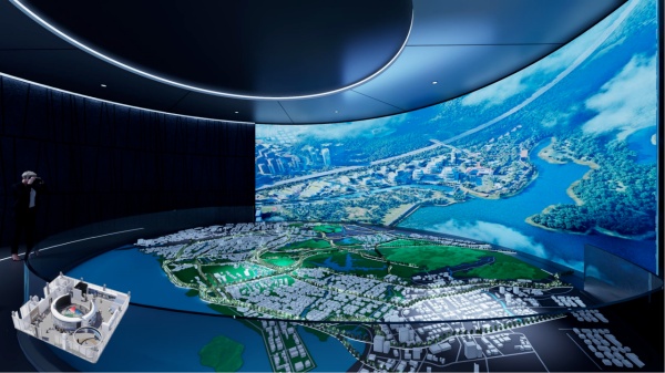 理想科学城新云中心展厅设计