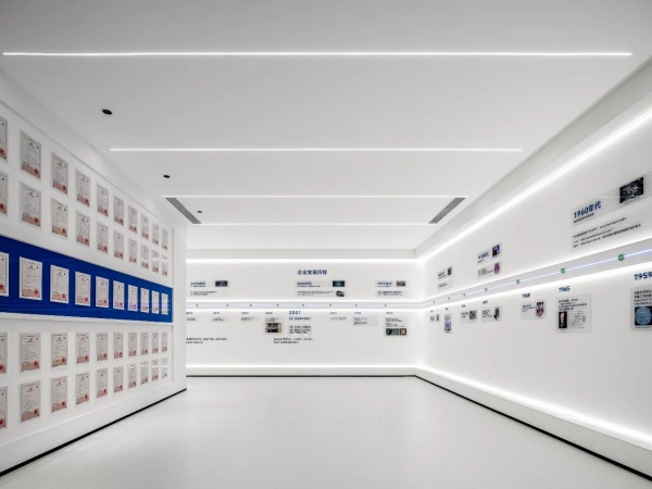 拓尔微电子西安研发总部办公室展厅设计